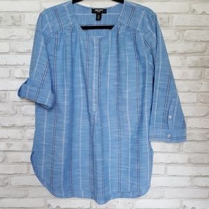 Nine West Jeans Top (Size XL)